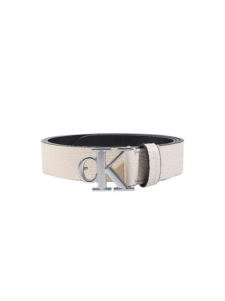 CALVIN KLEIN JEANS Gürtel  creme | 85